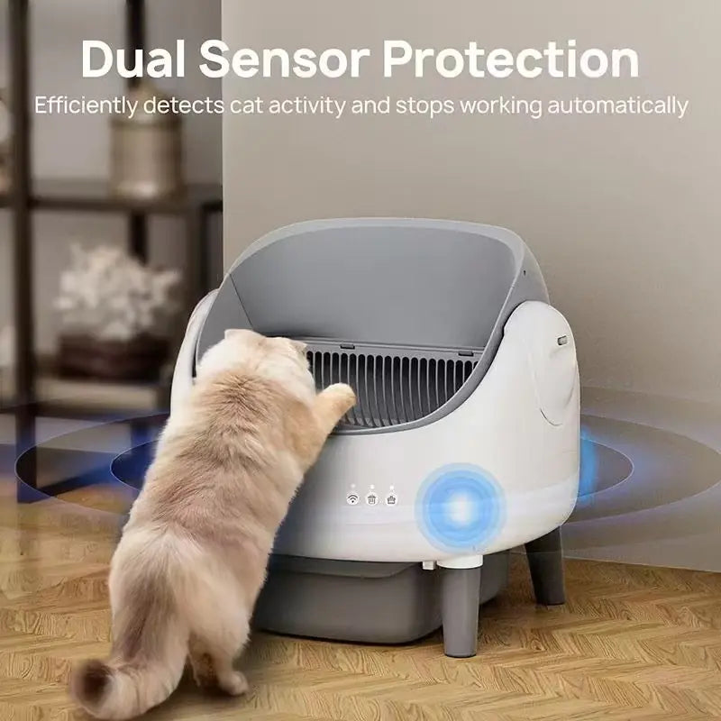 Smart Automatic Cat Litter Box